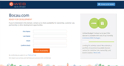 Desktop Screenshot of bocau.com